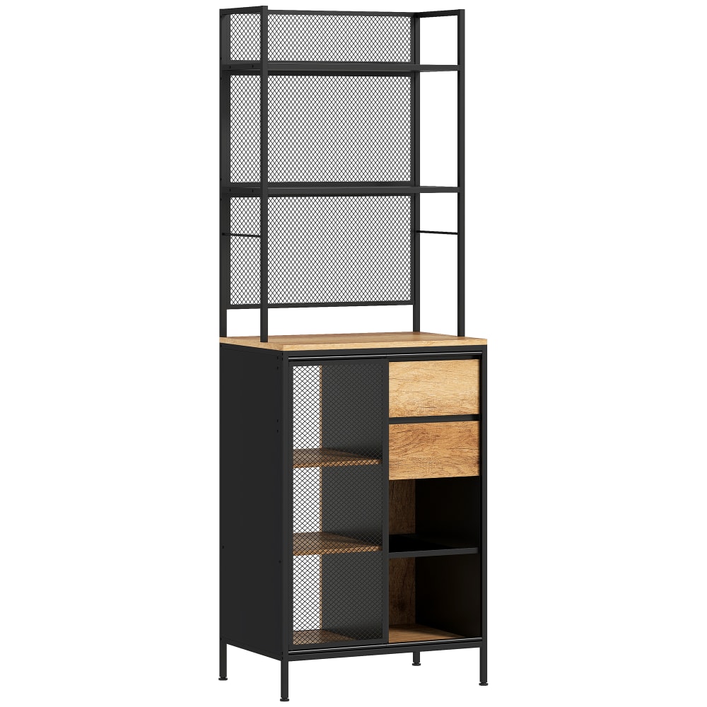 Armoire de cuisine plan de travail panneau de particules bois naturel