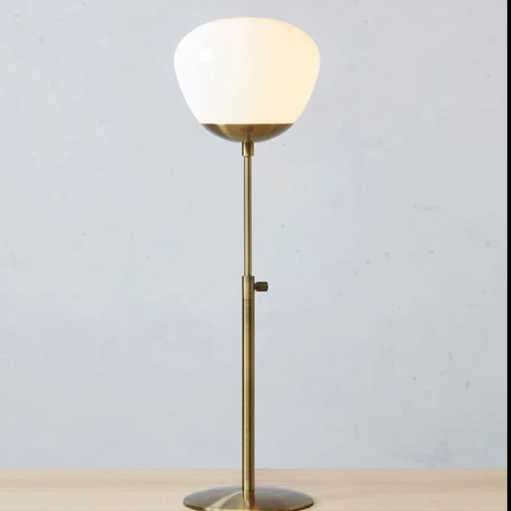 Lampe de table 1xE14 blanc et laiton antique — vue 4