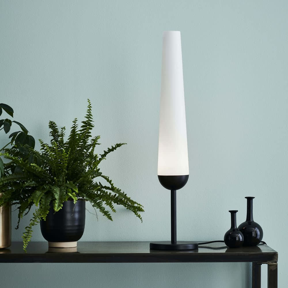 Lampe de table 1xG9 noire et blanc — vue 3