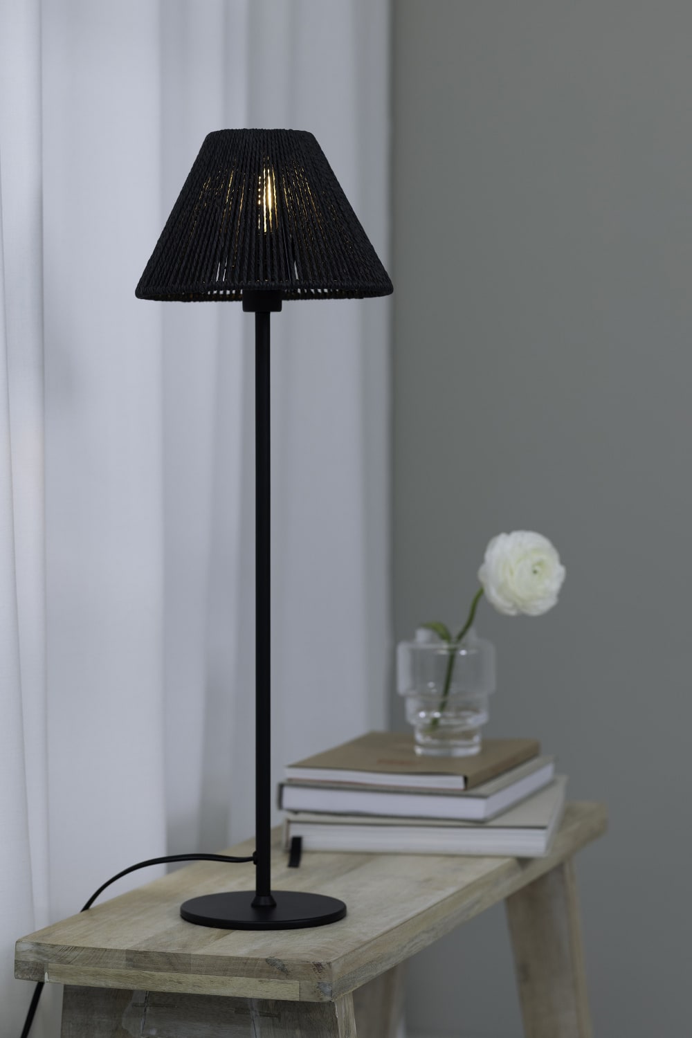 Lampe de table 1xE14 noir — vue 3