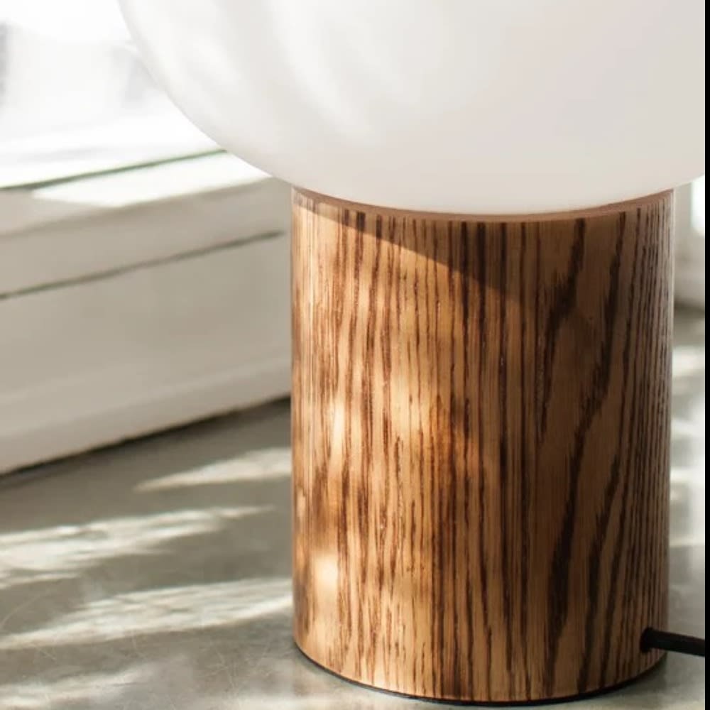Lampe de table 1xE27 marron et blanc — vue 4