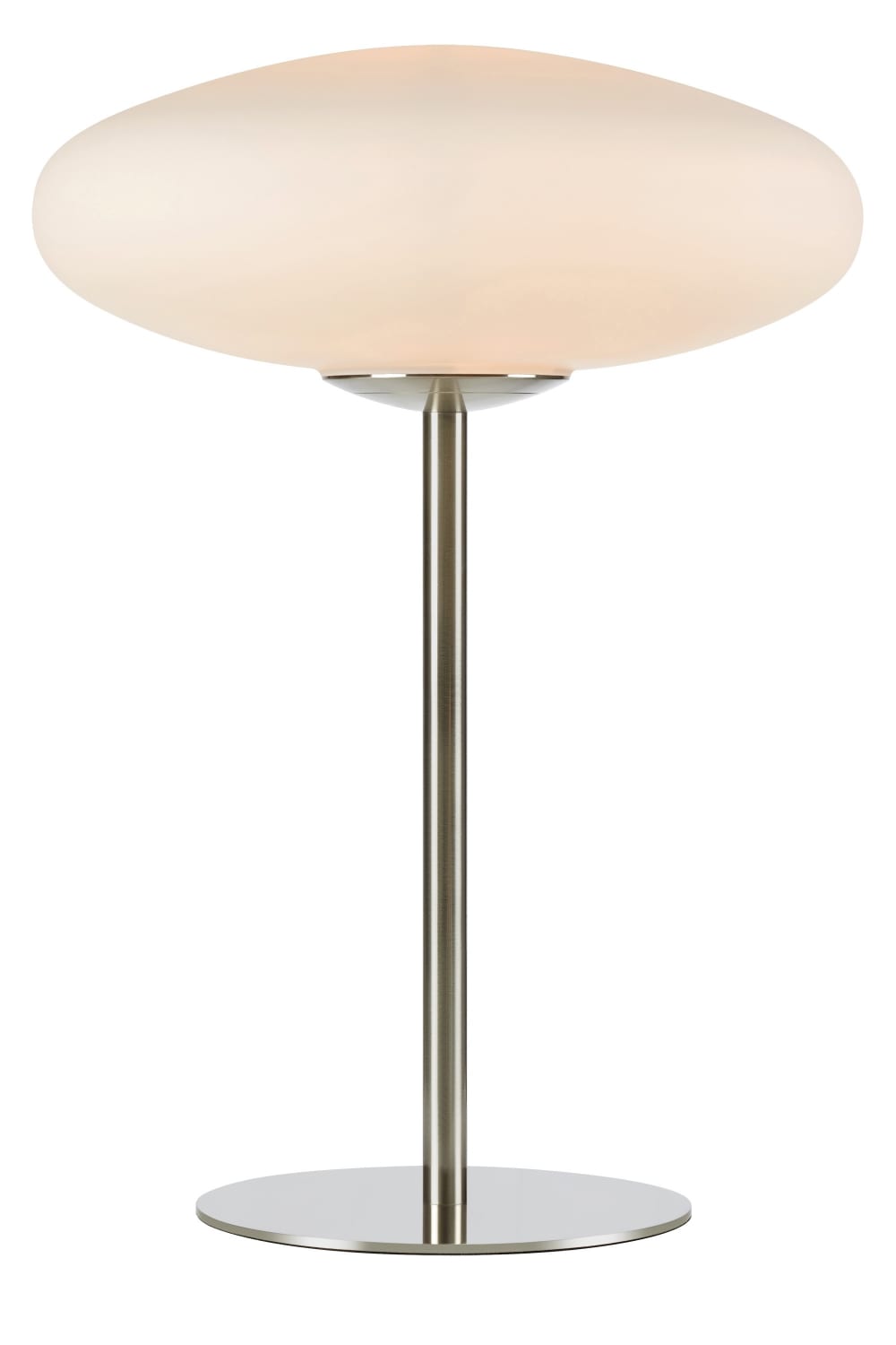 Lampe de table 1xG9 blanc et acier
