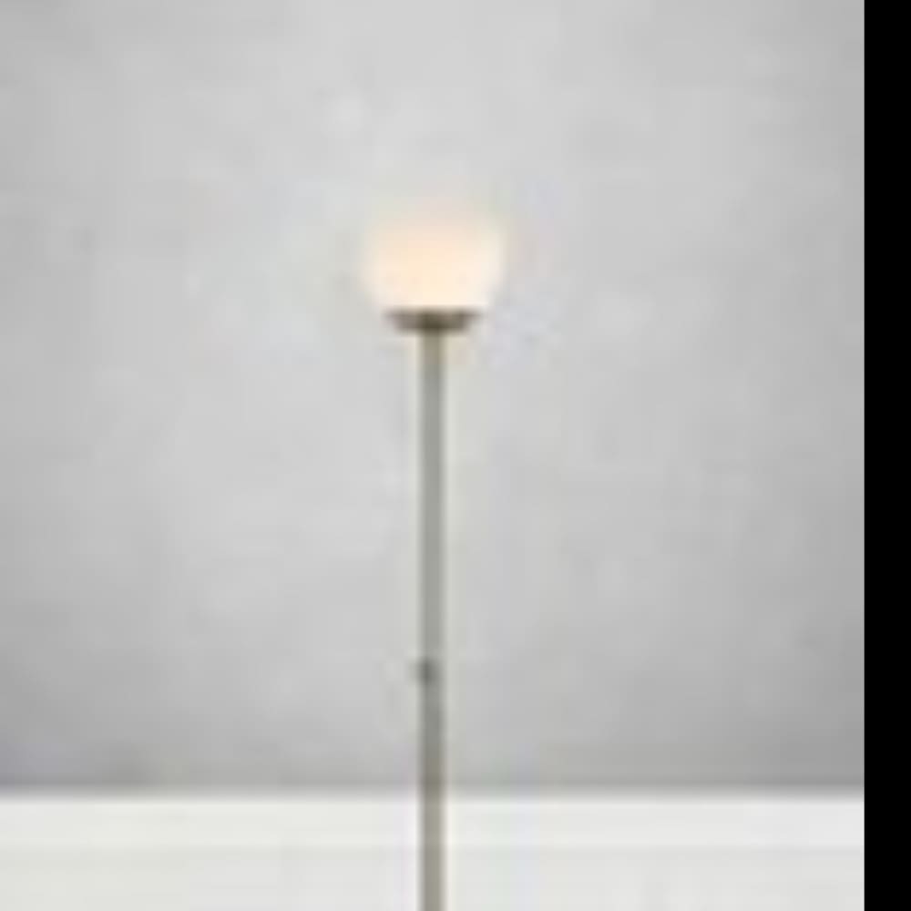 Lampadaire 1xE27 laiton antique et blanc — vue 4