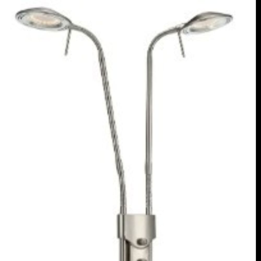Lampadaire 2Led acier — vue 4