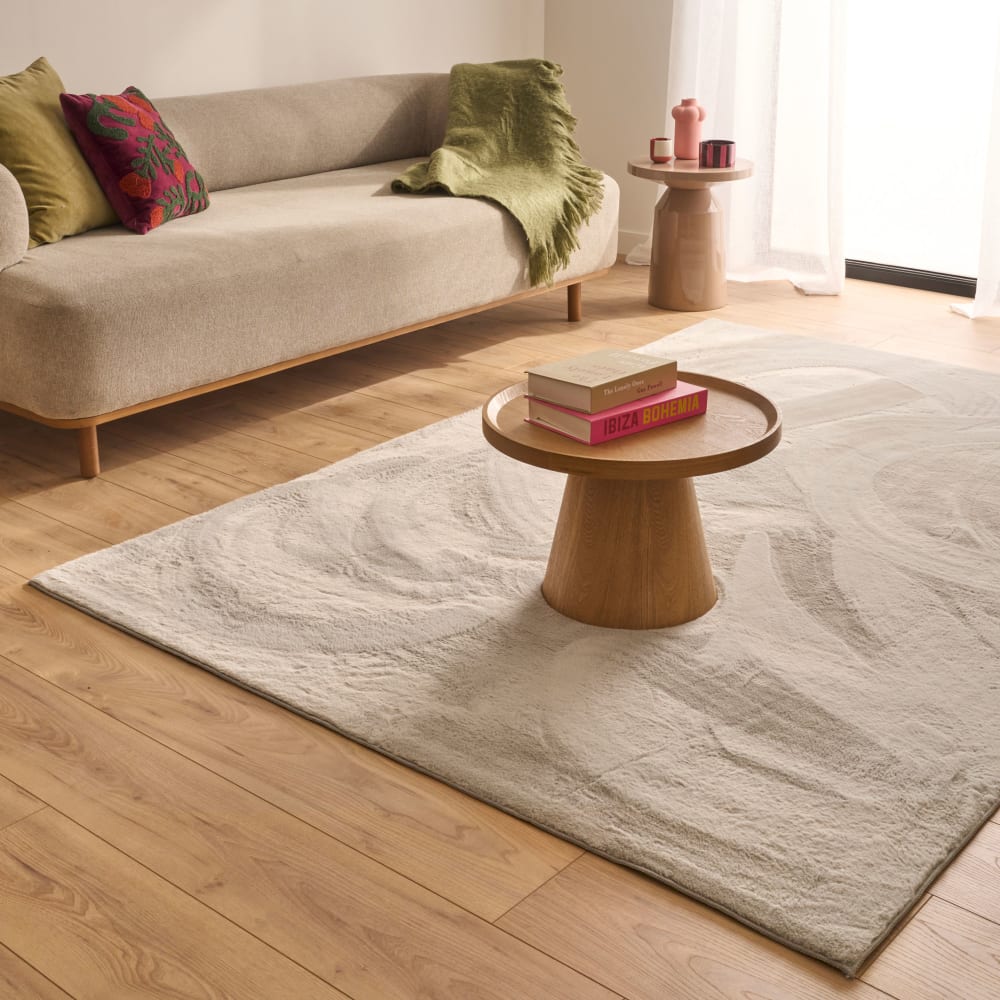 Tapis doux gris 120x160 — vue 4