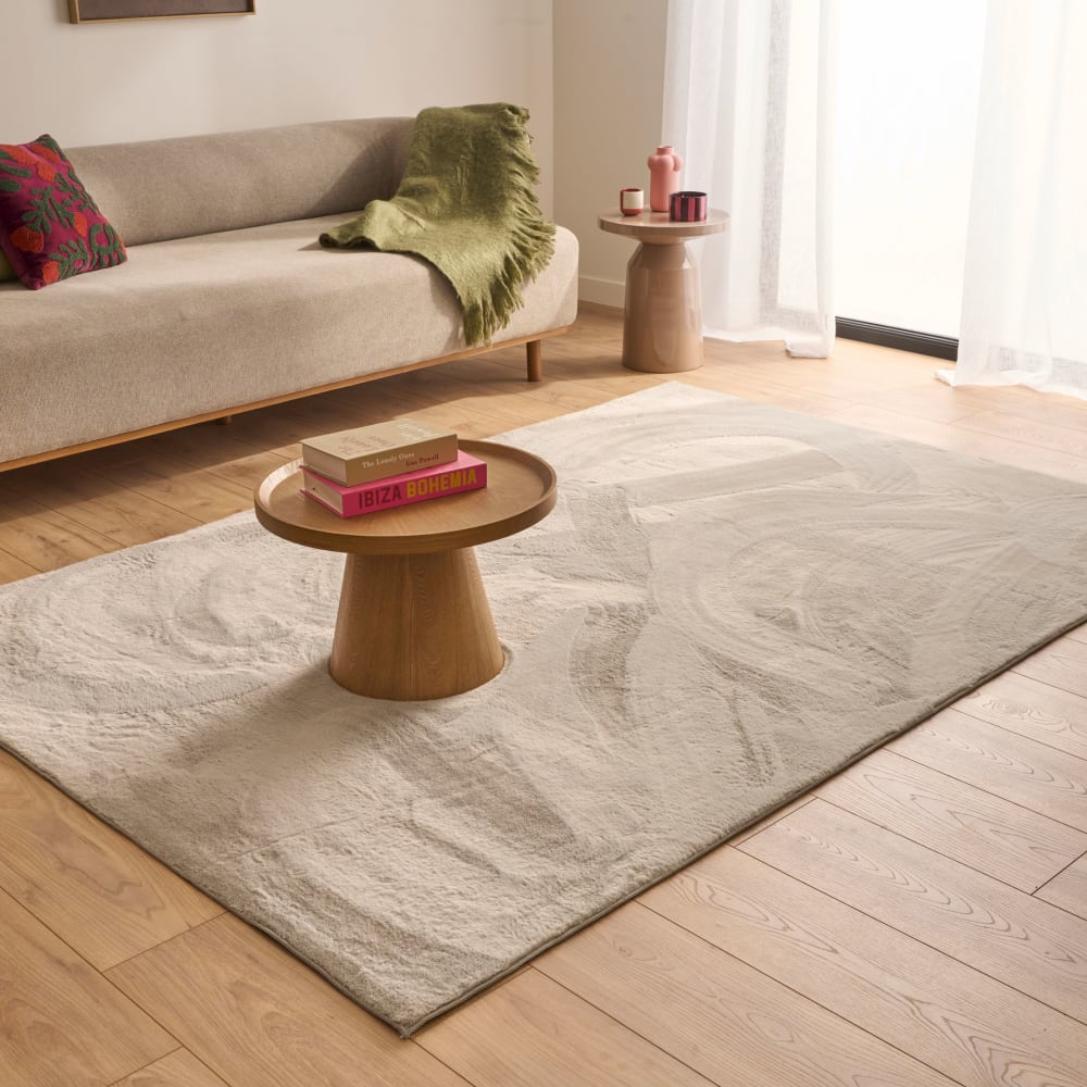 Tapis doux gris 160x230 — vue 3