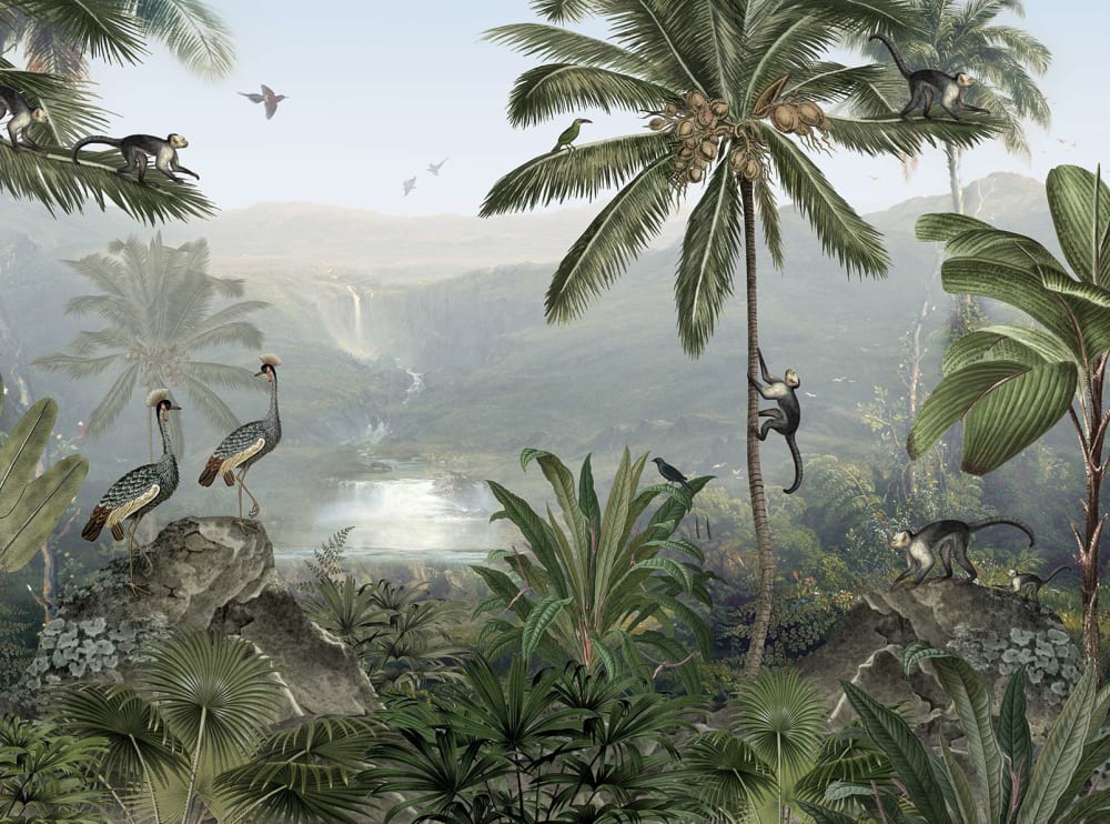 Papier peint le secret de la jungle 364x270 cm