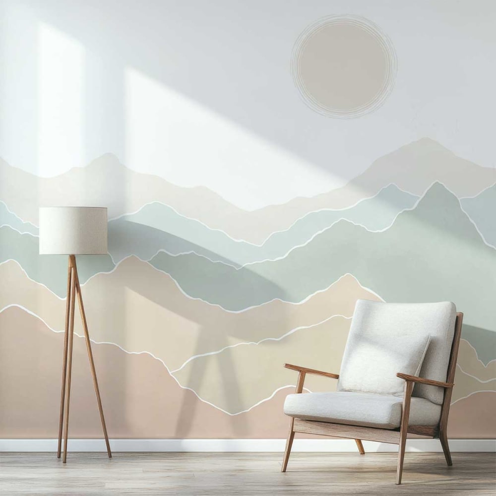 Papier peint vallons