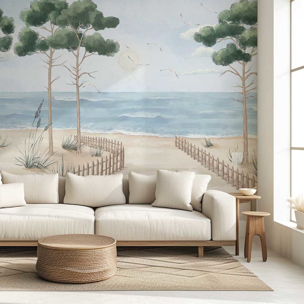 Papier peint les landes
