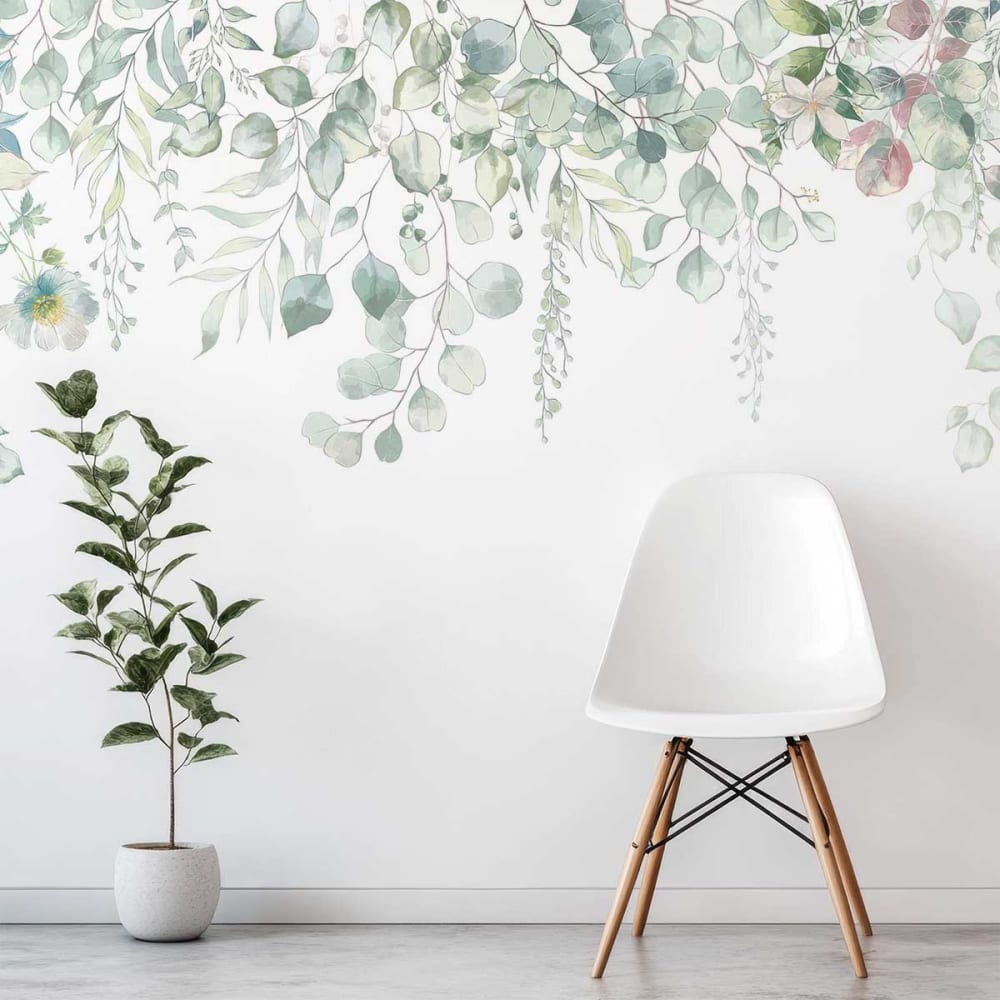 Papier peint jardin bohème