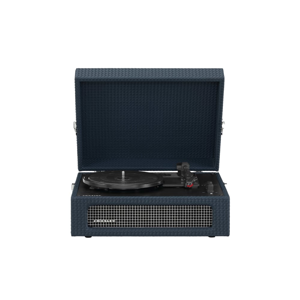 Crosley Tragbarer Plattenspieler mit Bluetooth marineblau - Holz
