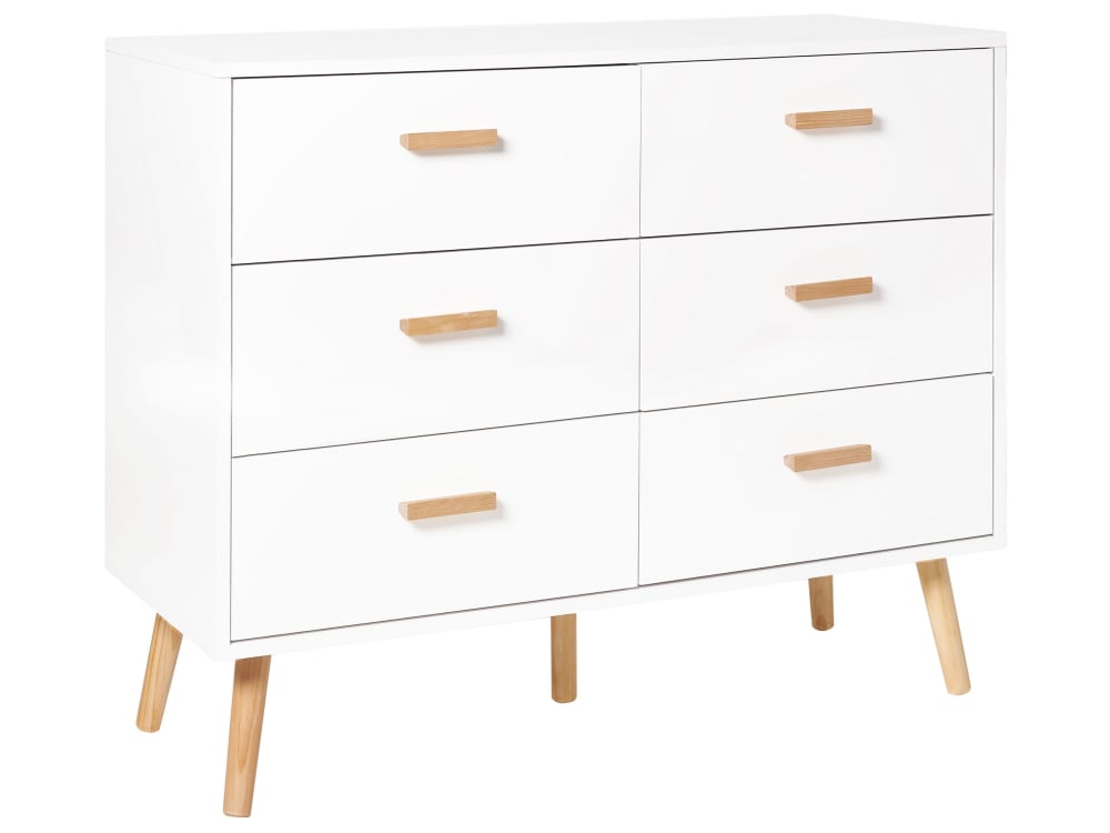 commode à 6 tiroirs