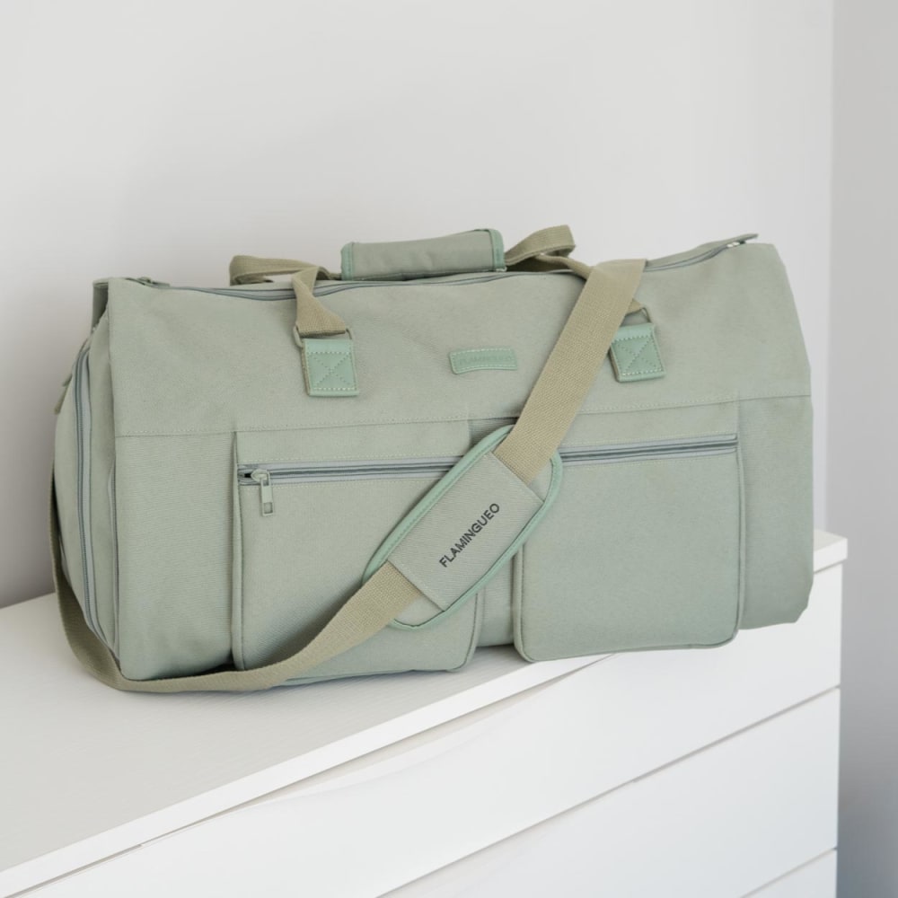 Wandelbare Reisetasche 100% Polyester Khaki - Maisons Du Monde