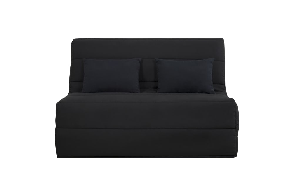 Banquette bz convertible 2 places pearl noir