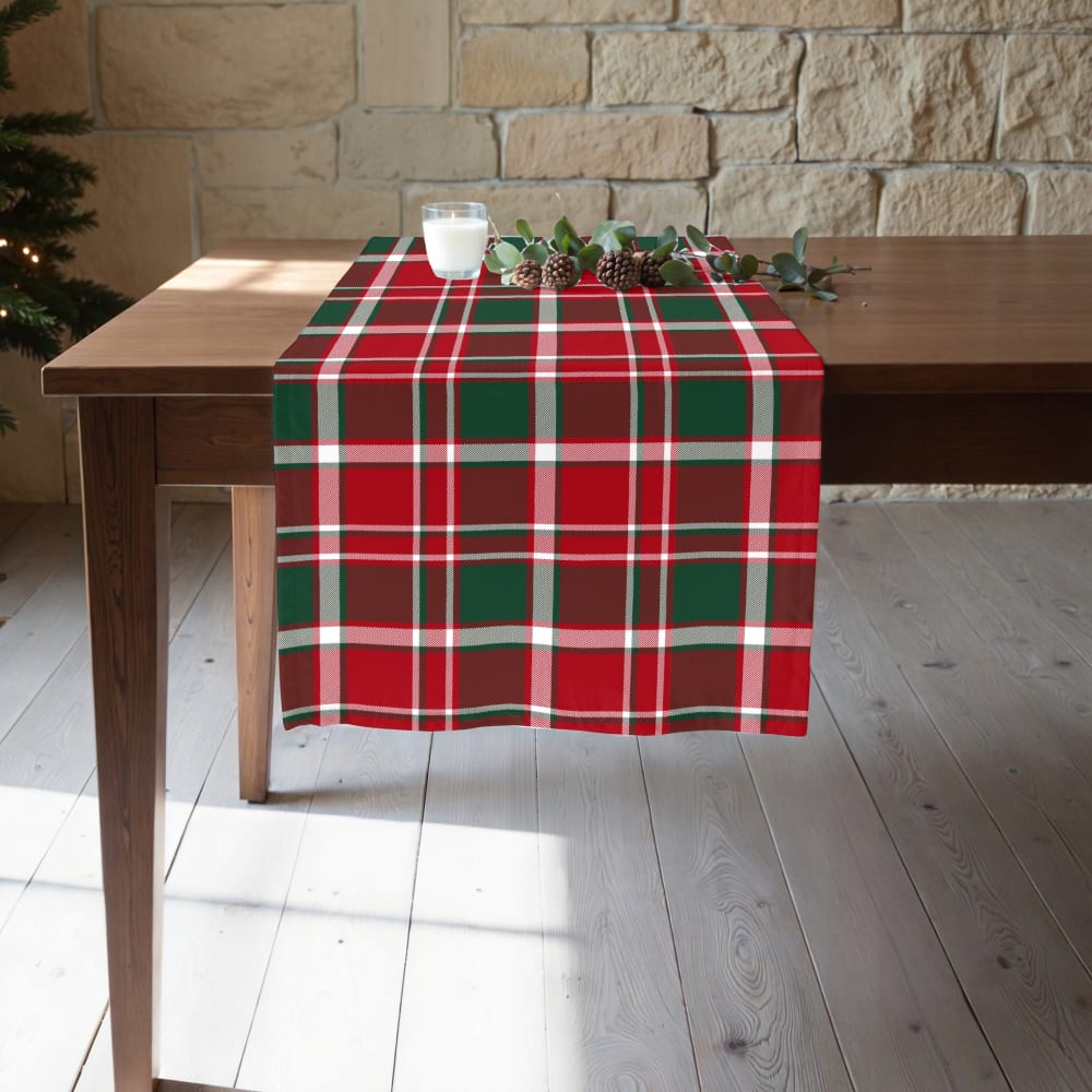 Tischläufer aus 100% Baumwolle, mehrfarbig, 50x150 cm - Maisons