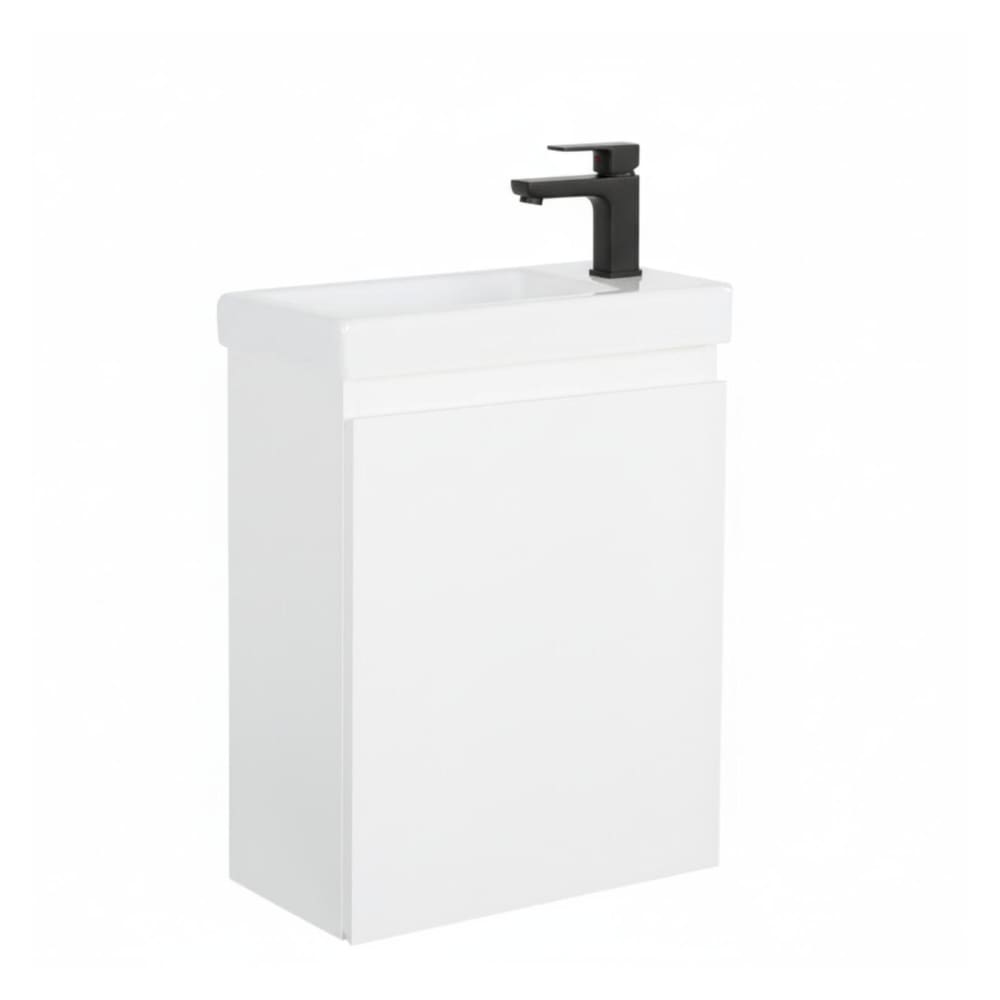 Meuble lave-mains  + robinet noir — Beyit
