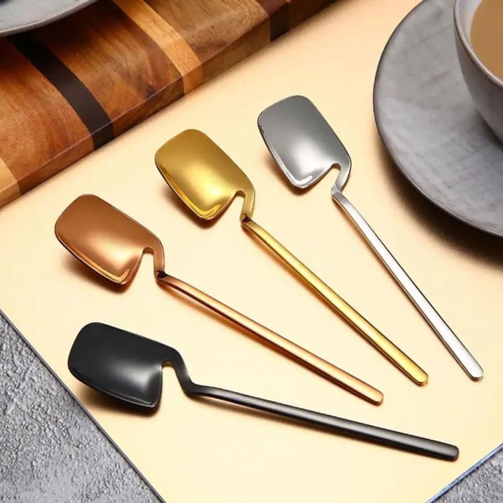 Petite cuillère en inox cuivré avec encoche - Maisons du Monde