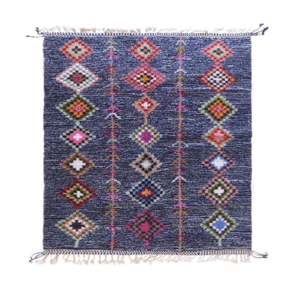 Tapis berbère ethnique - laine