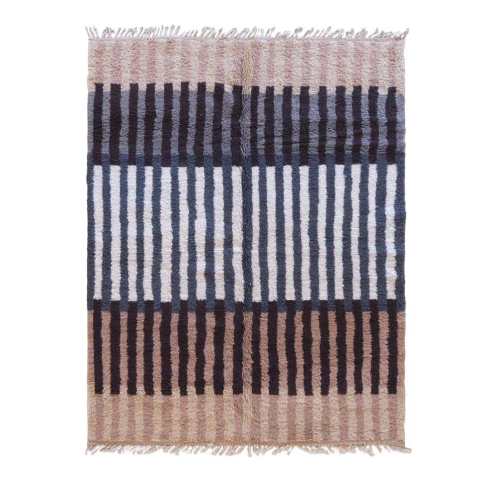 Tapis berbère graphique - laine