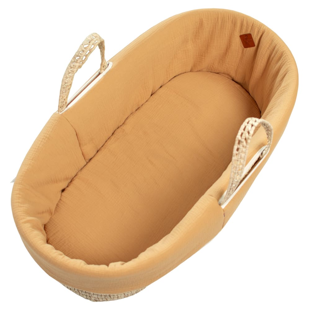 Habillage couffin bébé - camel