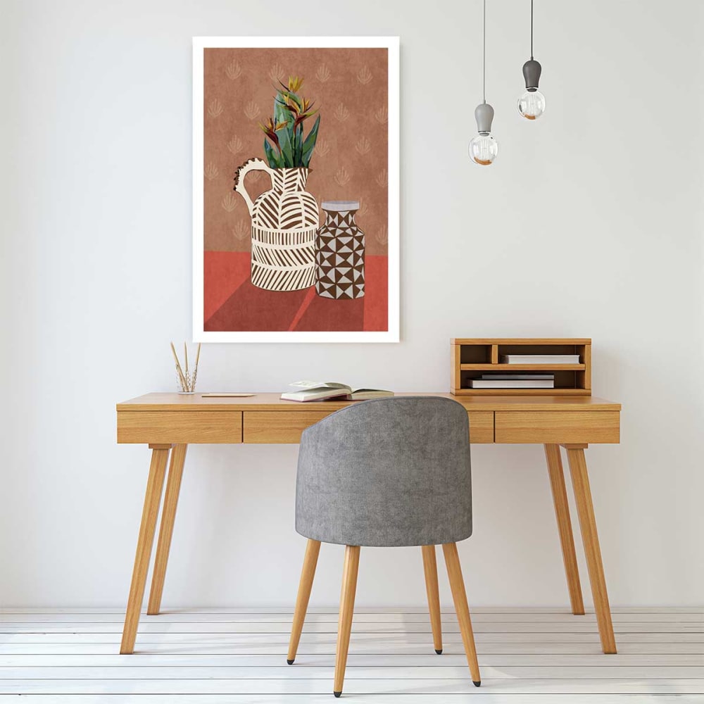 Tableau vase par bohonewart imprimé sur toile 60x90 cm — vue 3