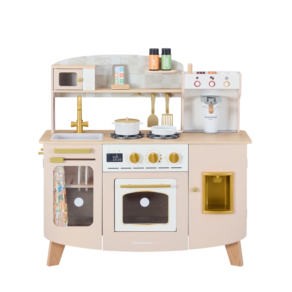 Teamson Cocina mediana de madera con