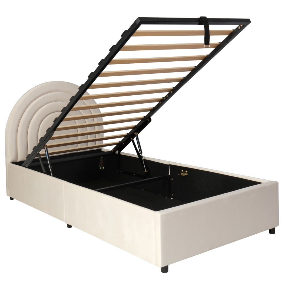 Lit enfant en velours - espace