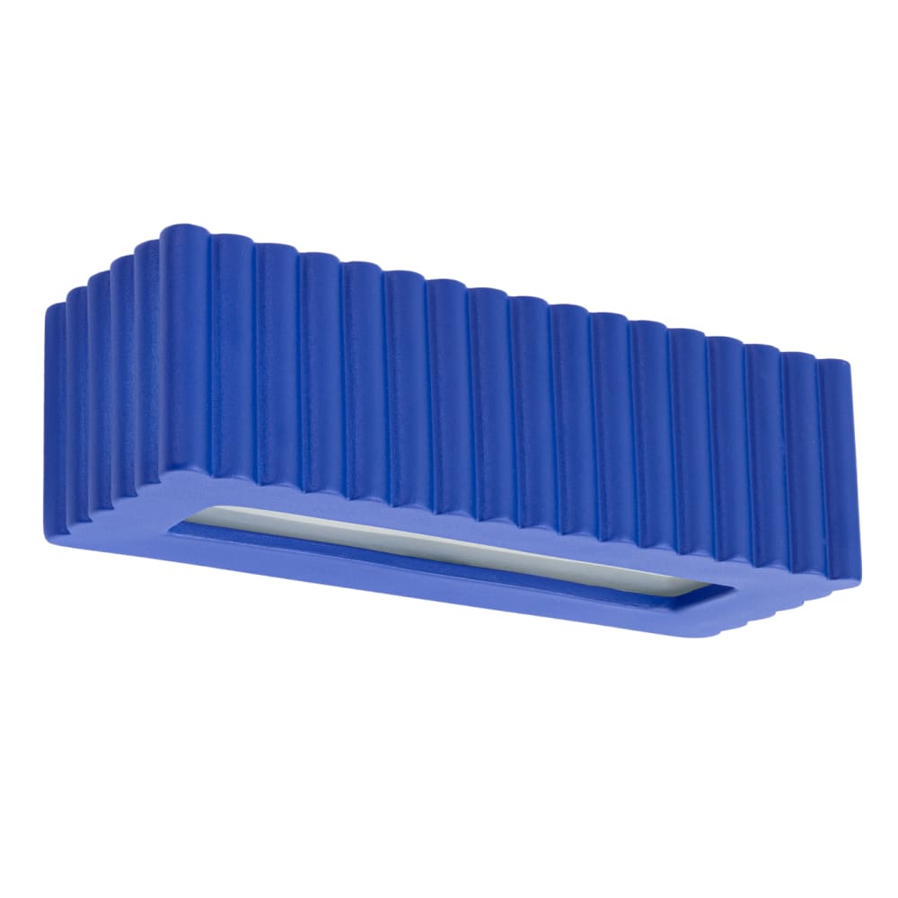 Applique céramique outremer H 10 cm