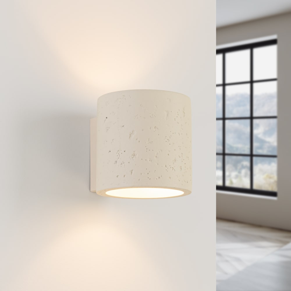 Applique béton beige h 10 cm — vue 4