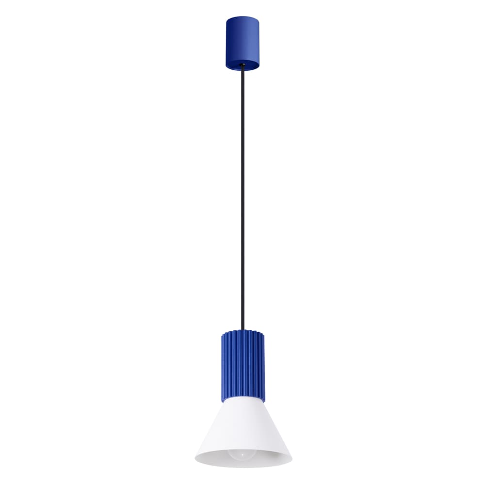 lampe suspendue acier/aluminium