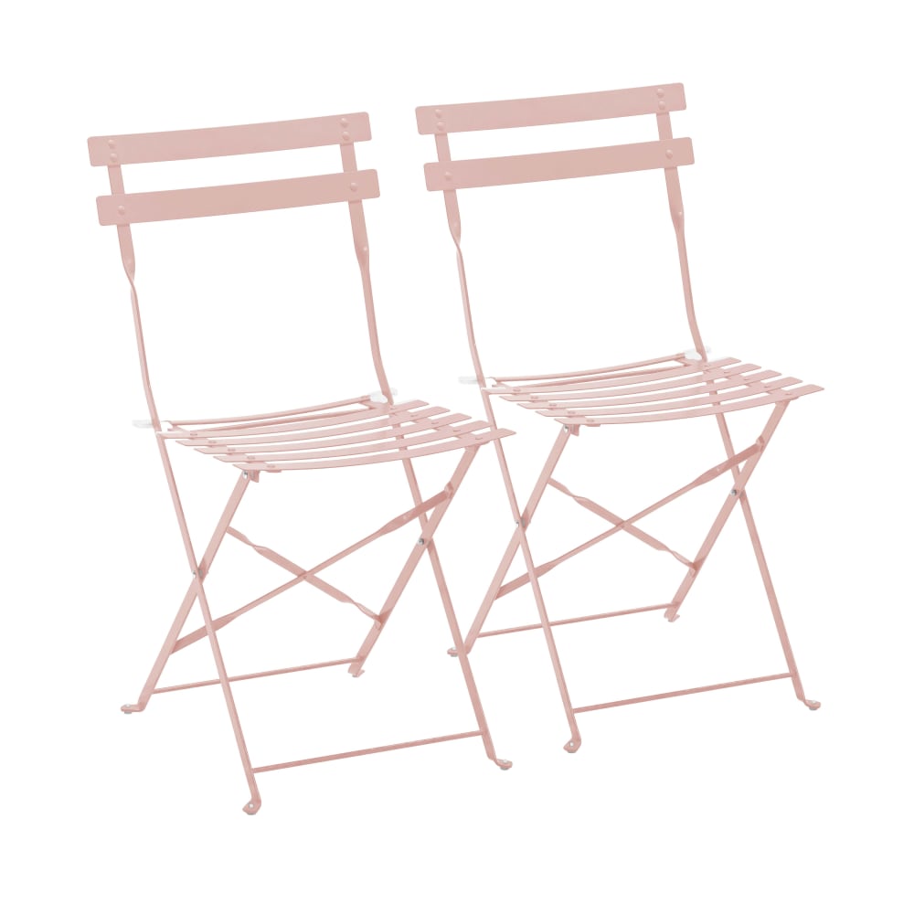 Lot de 2 chaises pliantes