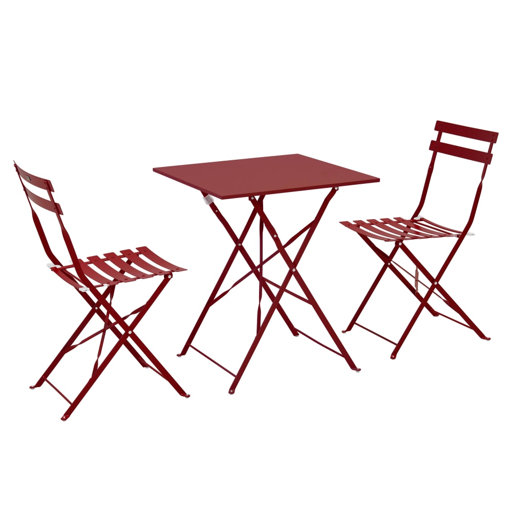 Table de jardin et 2 - chaises
