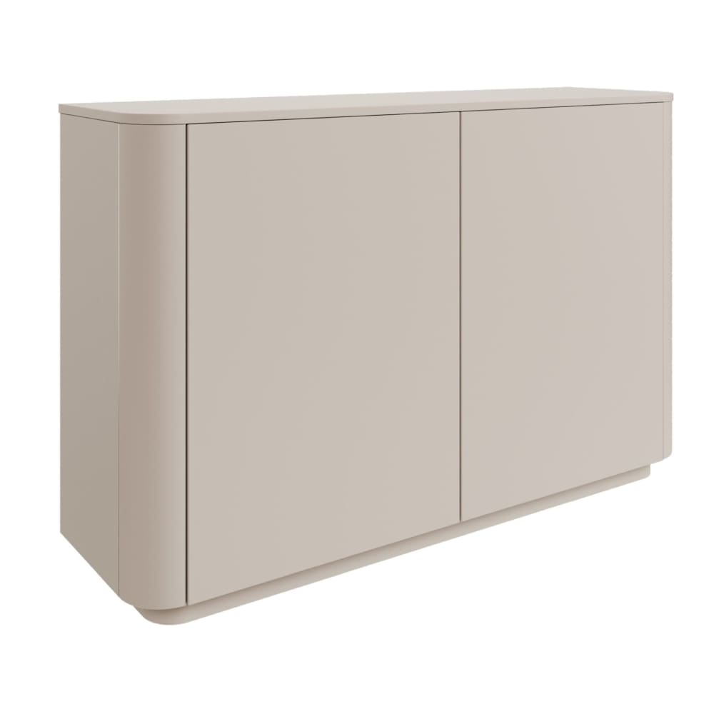 Selsey Sideboard 2-türig mit 6 Fächern, 140 cm, Kaschmirgrau style modern Taupe Spanplatte