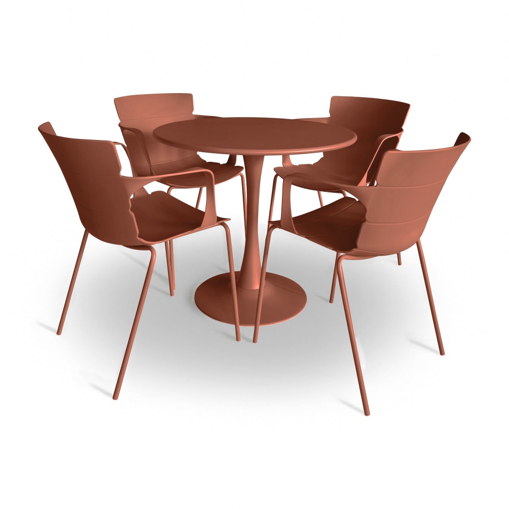Ensemble de jardin table - fauteuils