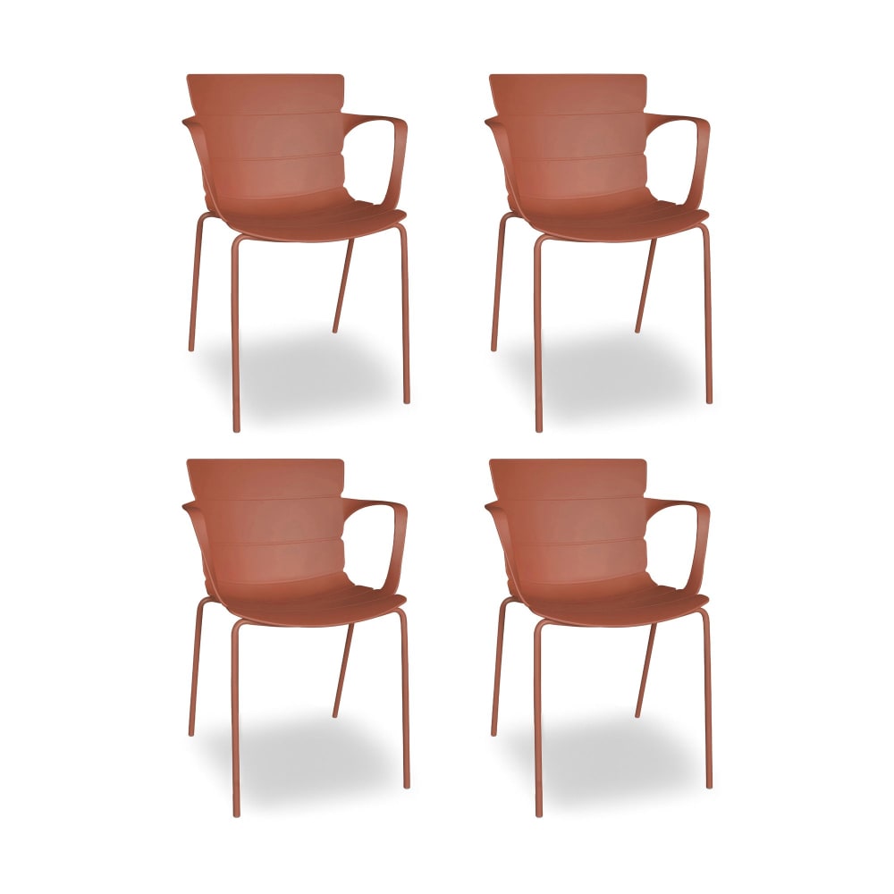 Lot de 4 fauteuils de