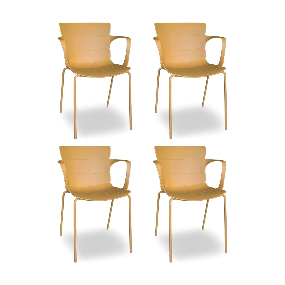 Lot de 4 fauteuils de