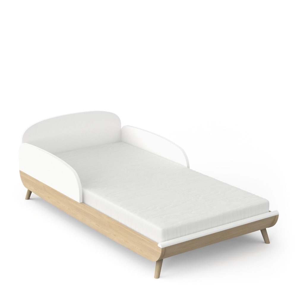 Lit bébé évolutif 70x140 blanc - image 3