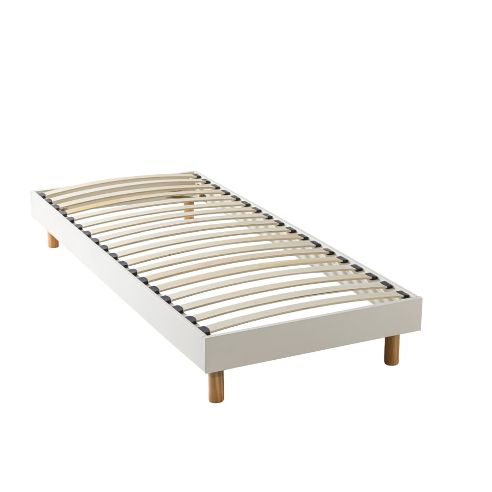 Sommier kit en bois massif - bicolore