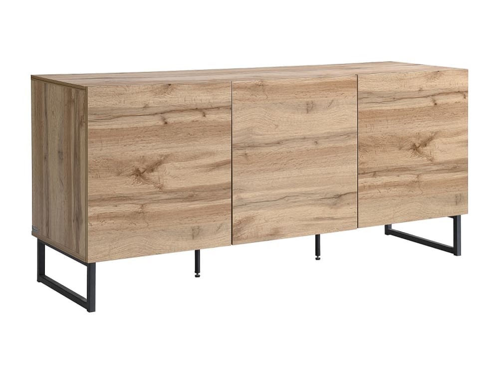 Buffet panneau de particule naturel clair Buffet panneau de particule naturel clair