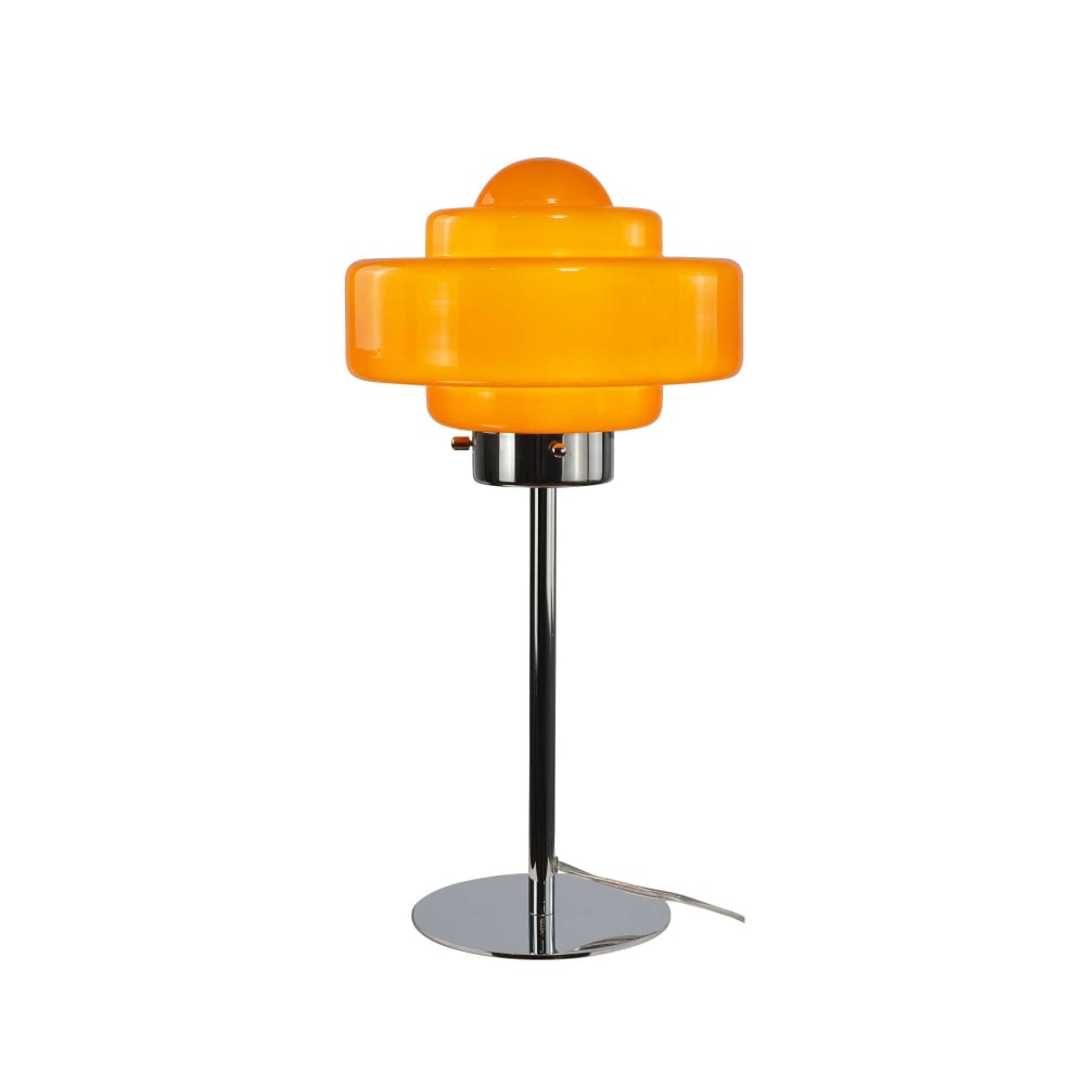 Lampe à poser en verre & métal — vue 4