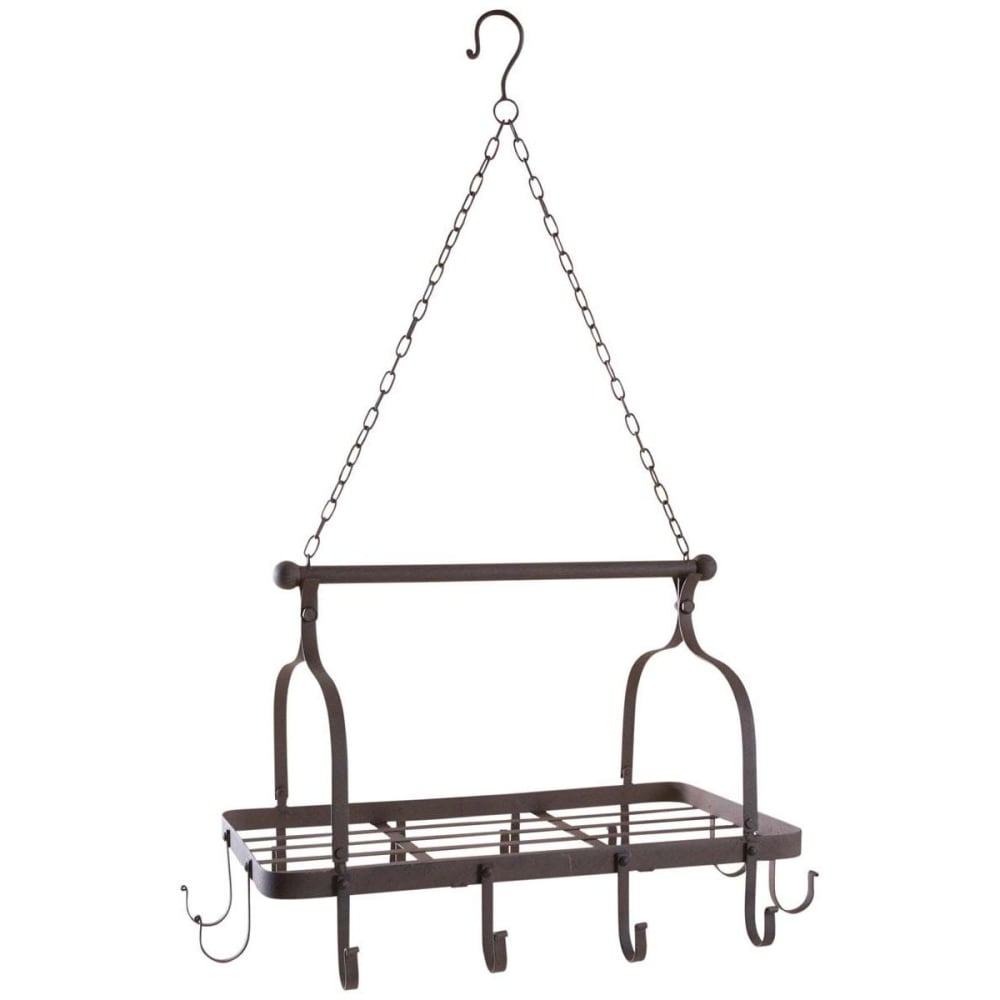 Suspension porte ustensiles en métal