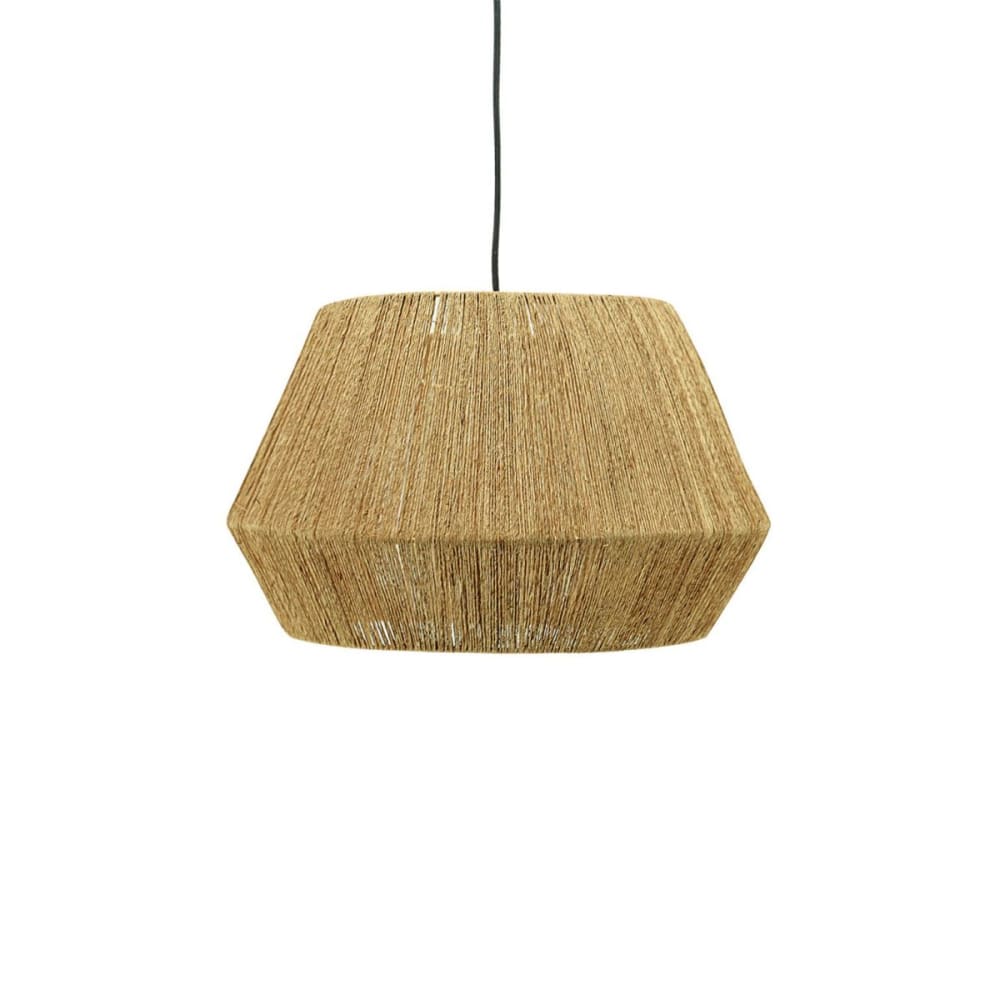 Abat-jour à suspendre en jute naturel diamètre 50 cm