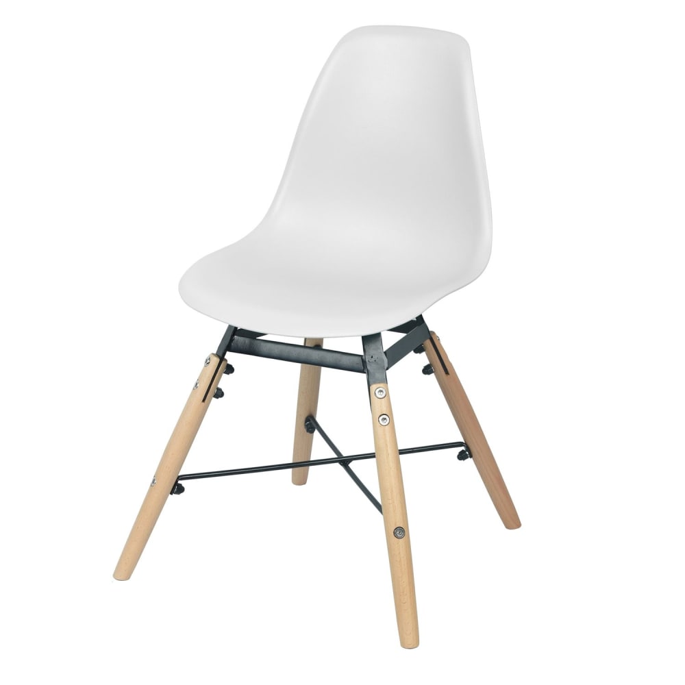 Chaise design scandinave enfant judy blanc — Beyit