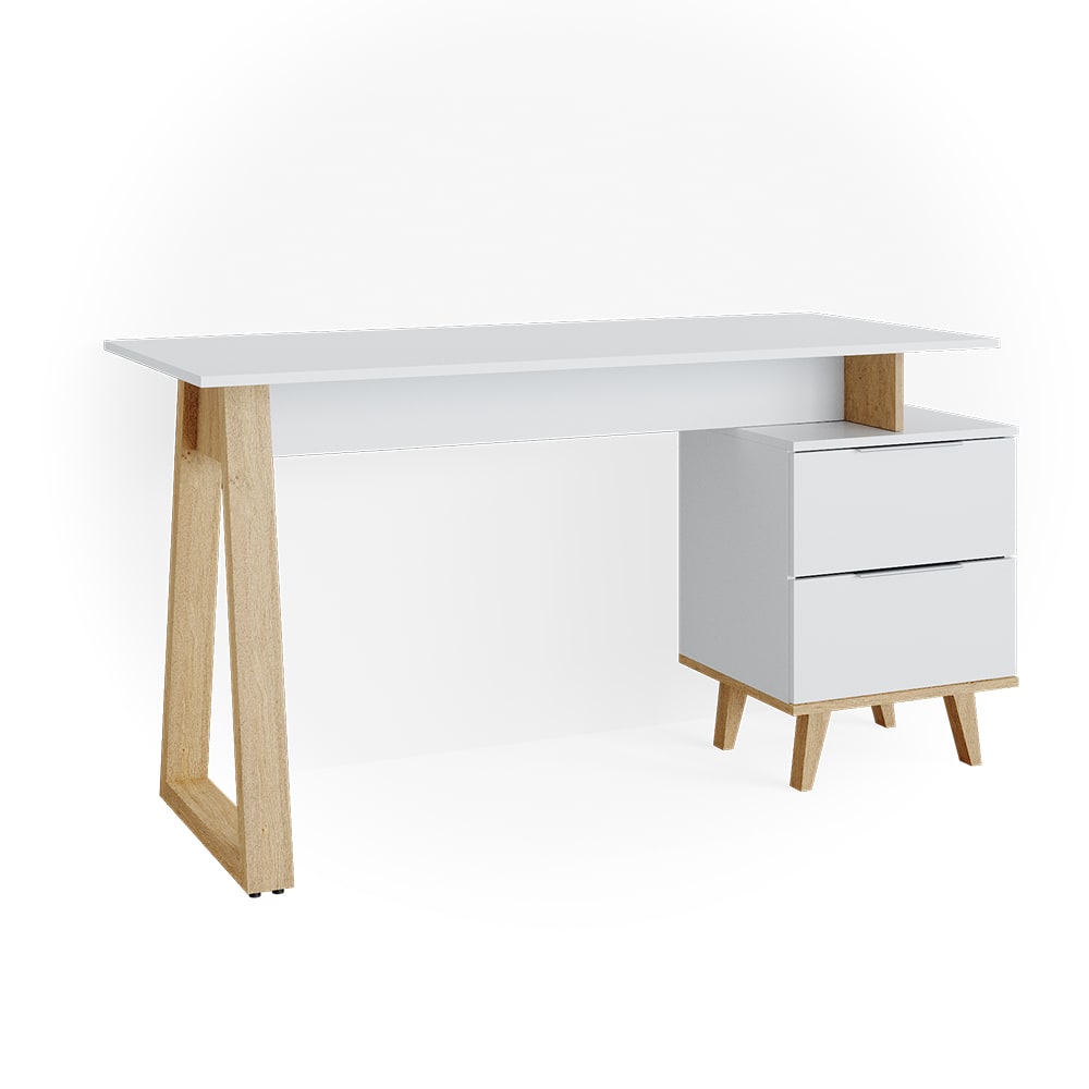 bureau avec tiroirs l,
