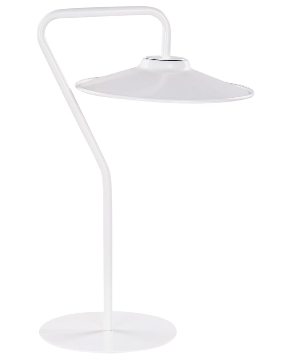 Lampe à poser métal blanc