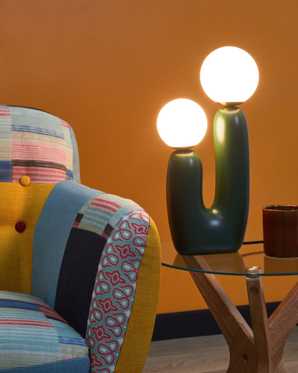 Lampe à poser vert foncé — vue 3