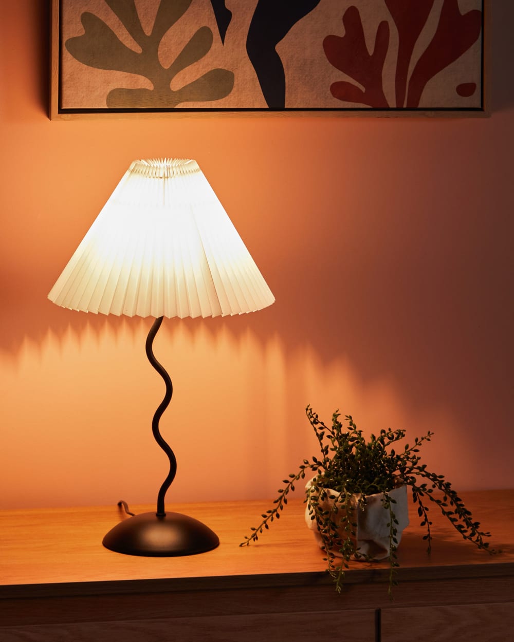Lampe à poser métal noir — vue 3