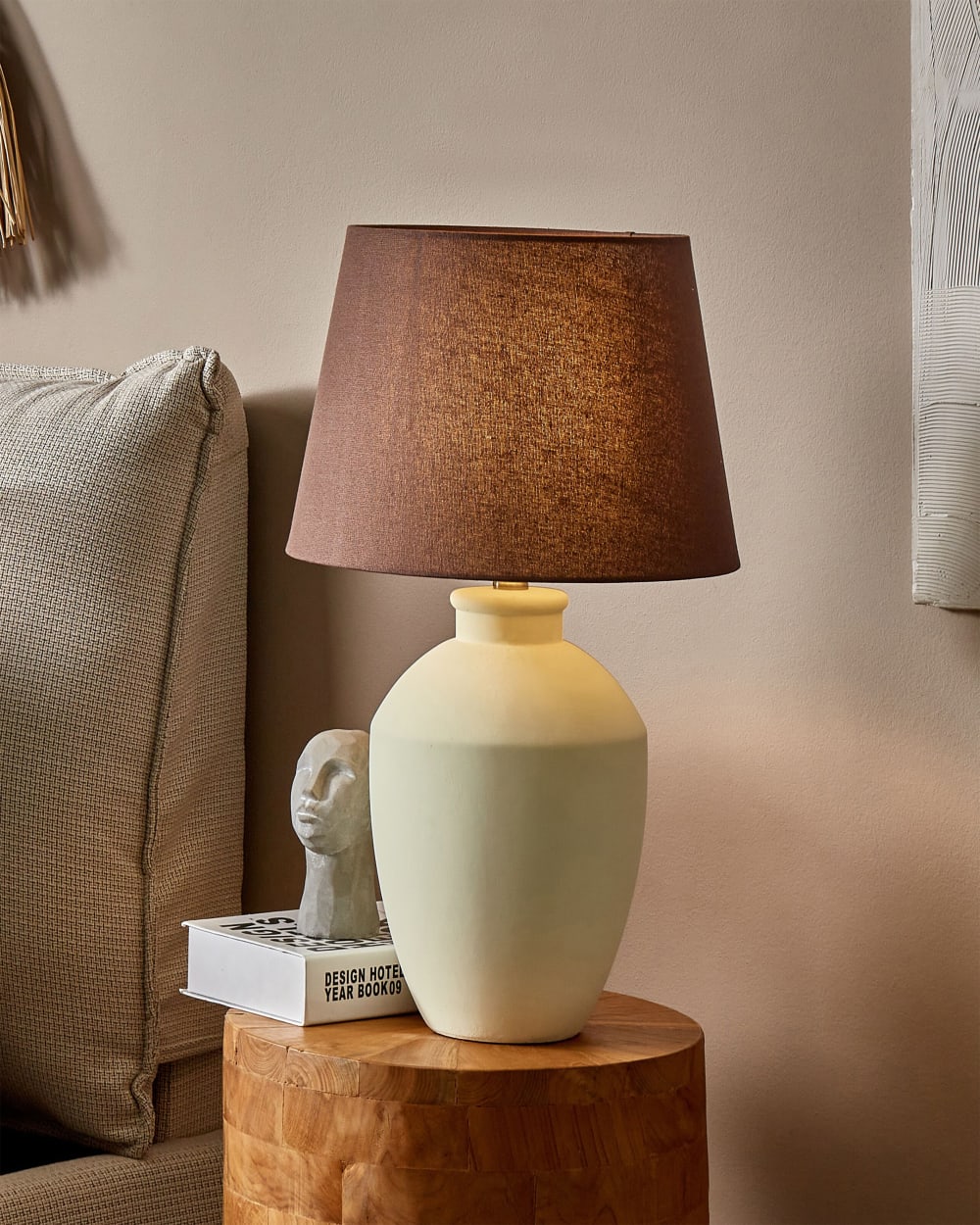 Lampe à poser céramique blanc — vue 3