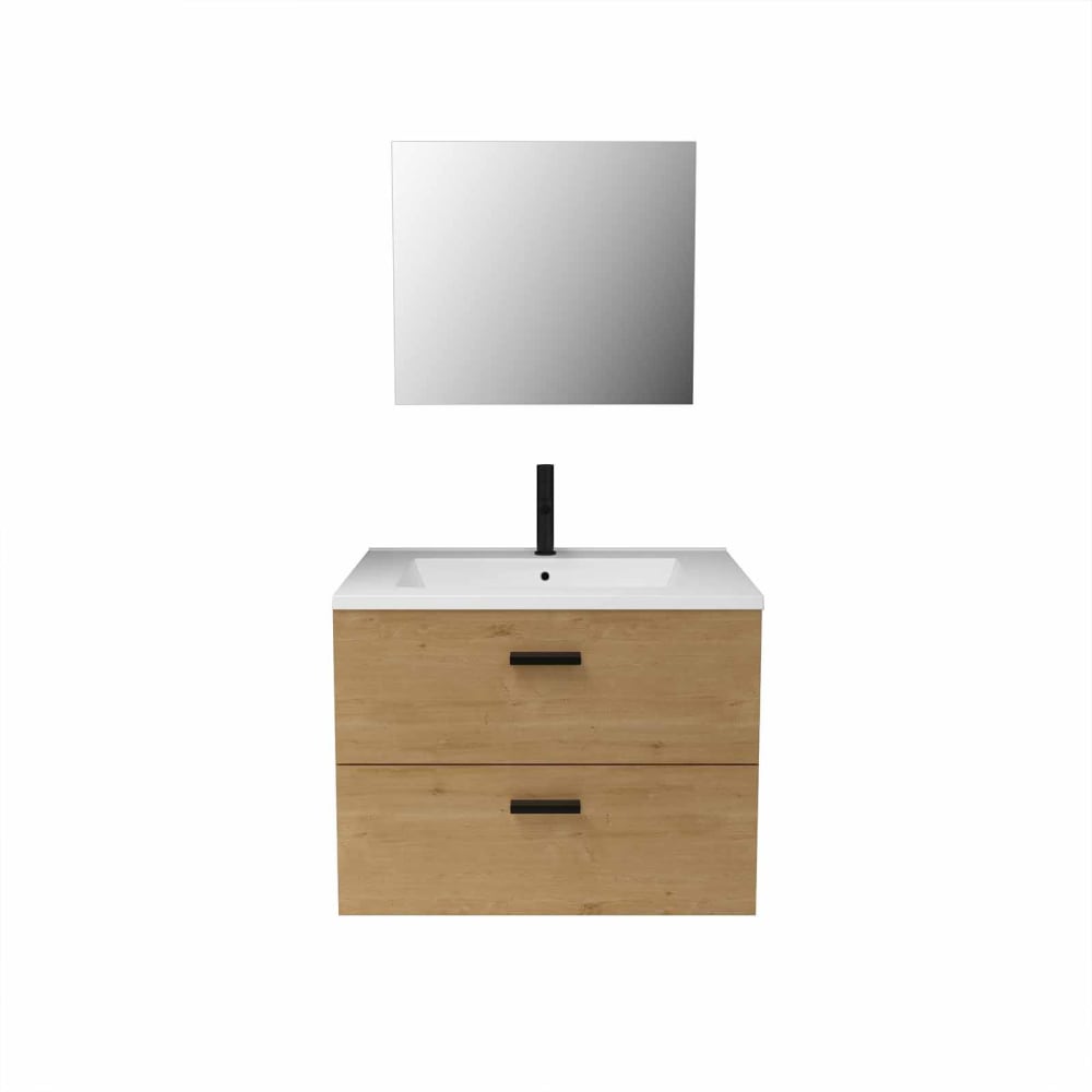Ensemble meuble vasque - miroir