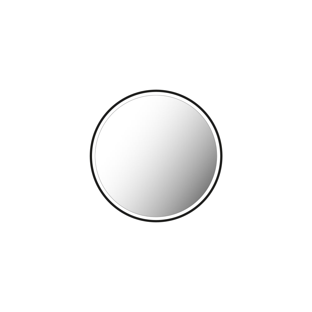 miroir rond à leds verre